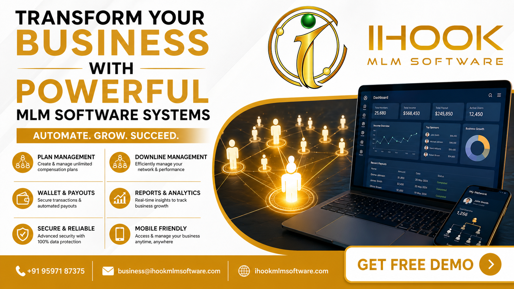 Transform Your Business with Powerful MLM Software Systems